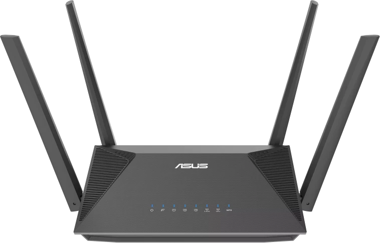 Maršrutizatorius Asus | RT-AX52 Pro AX3000 AiMesh wireless router | 802.11ax | 574/2402 Mbit/s | Mesh Support Yes | MU-MiMO No | No mobile broadband | Antenna type External