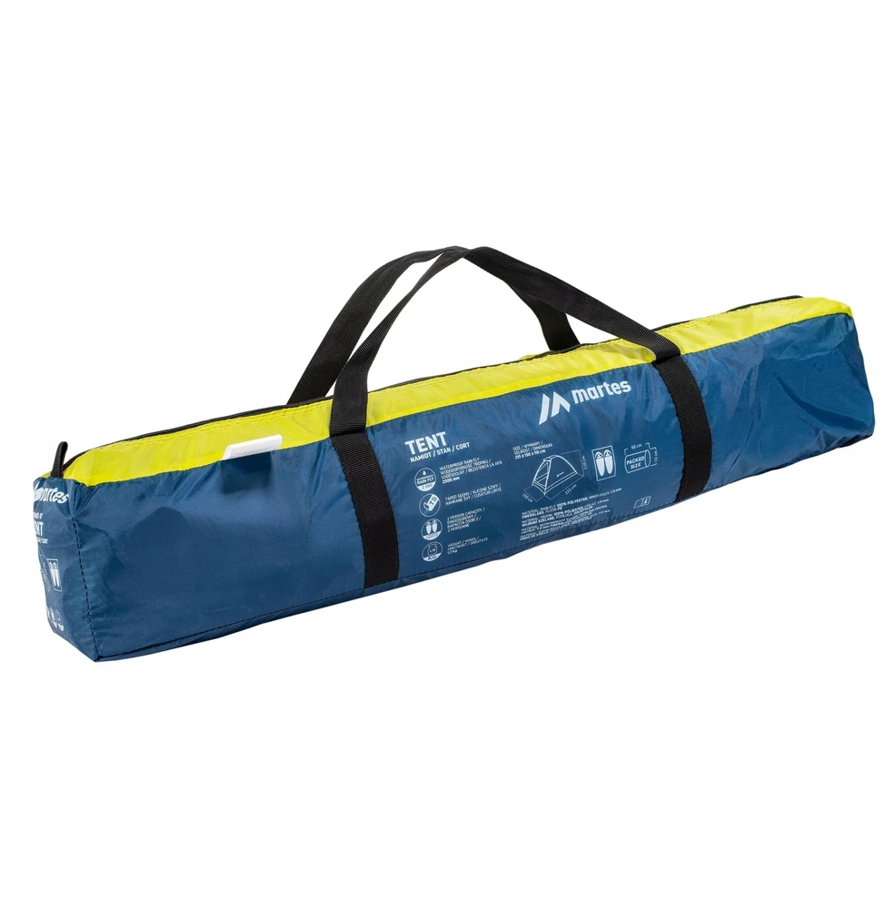 MARTES TENTUS dvivietė turistinė palapinė, lengva, 1,75 kg, 2000 mm H2O
