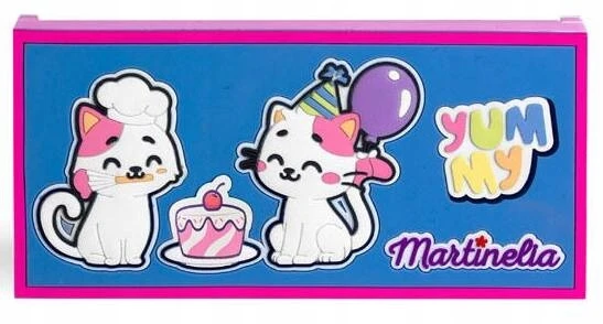 Martinelia KITTEN KITS AKKIŲ TUŠĖLIŲ KOSMETIKOS RINKINYS PALETĖ VEIDRODŽIO PALETĖ
