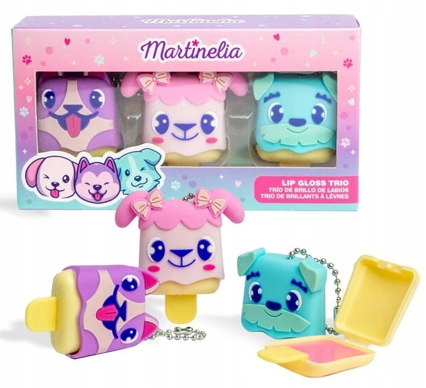 Martinelia World Lūpų blizgis Trio
