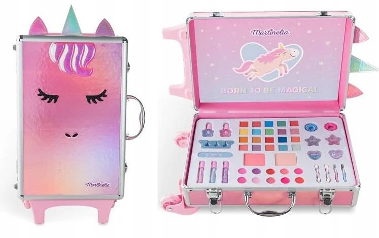 MARTINELIA UNICORN MAKEUP CHILDREN BOX lagaminas KOSMETIKA XL