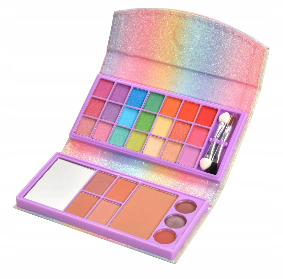 Martinelia Shimmer Paws Makeup Wallet vaikiškos dekoratyvinės kosmetikos paletė piniginėje