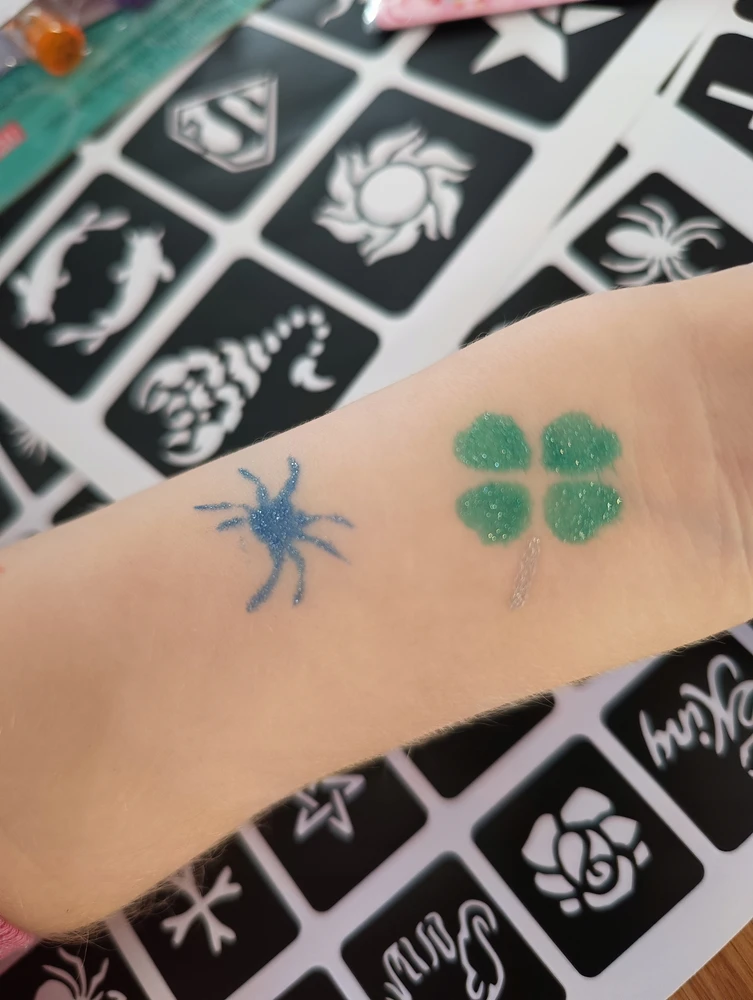 Martius Blizgučių tatuiruotės ŠABLONAI 373 Vnt. KATALOGAS VAIKAMS IR SUAUGUSIEMS