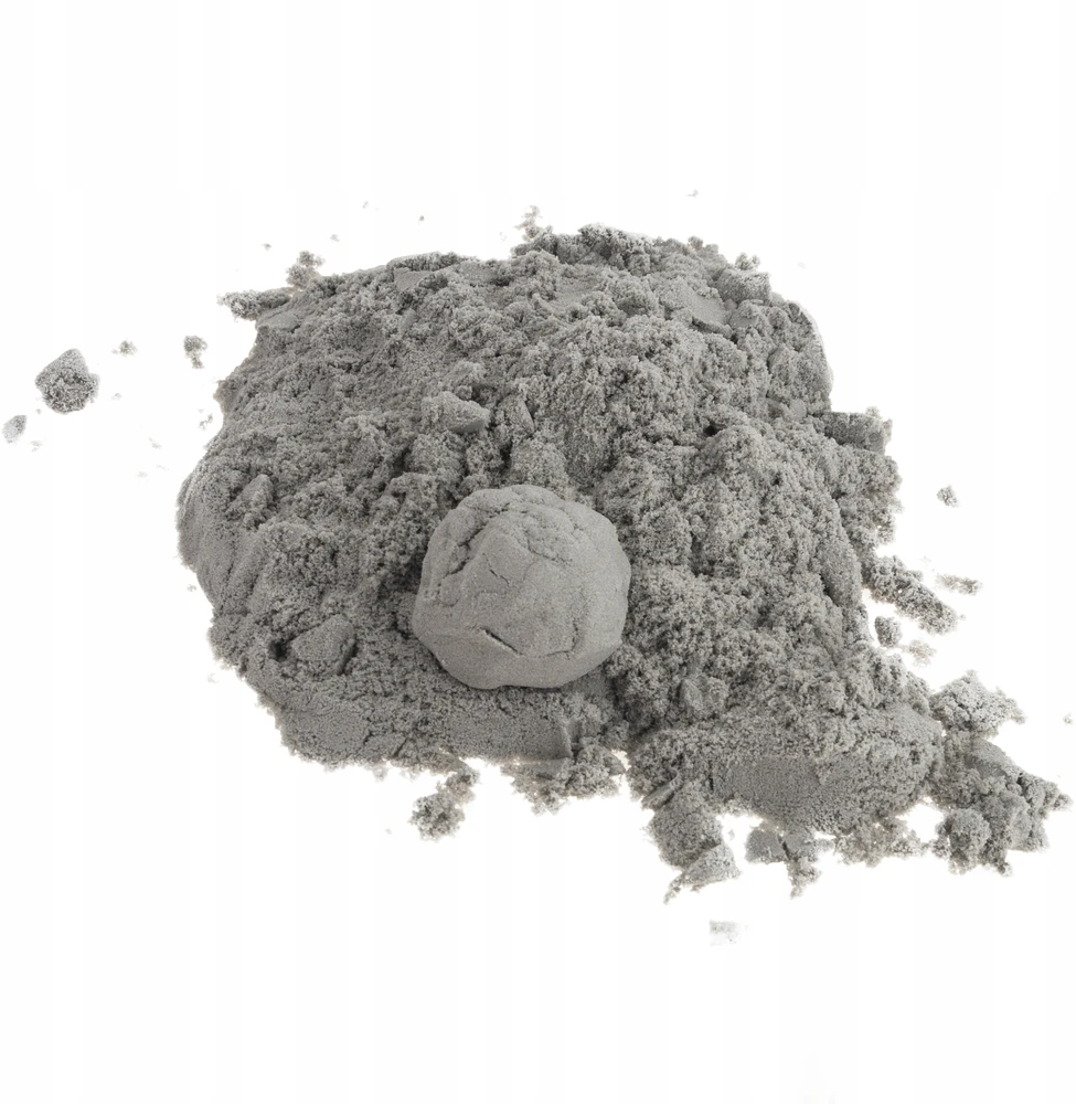 Martom KINETINIS MAGICALUS SMĖLIS 1KG SANDLINE SPALVOS PILKA NATURAL STOCK