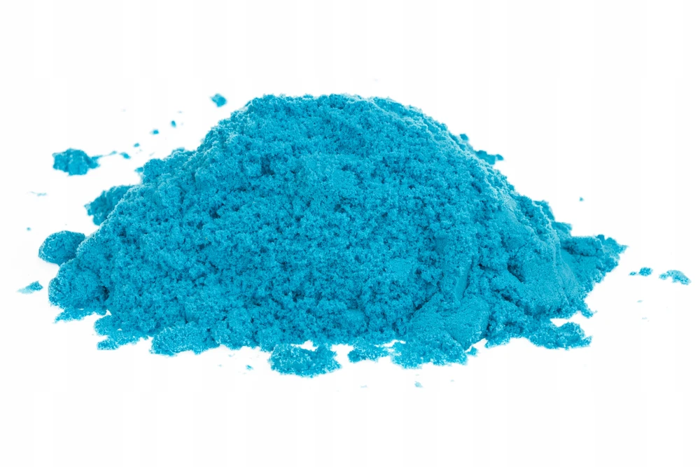 Martom KINETINIS MAGICINIS SMĖLIS 1KG SANDLINE SPALVOS MĖLYNAS SMĖLĖLIS
