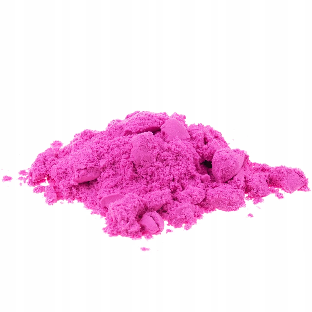 Martom KINETINIS MAGIŠKAS SMĖLIS 1KG SANDLINE COLOR RAUŽIOS PLASTIKOS AKCIJA