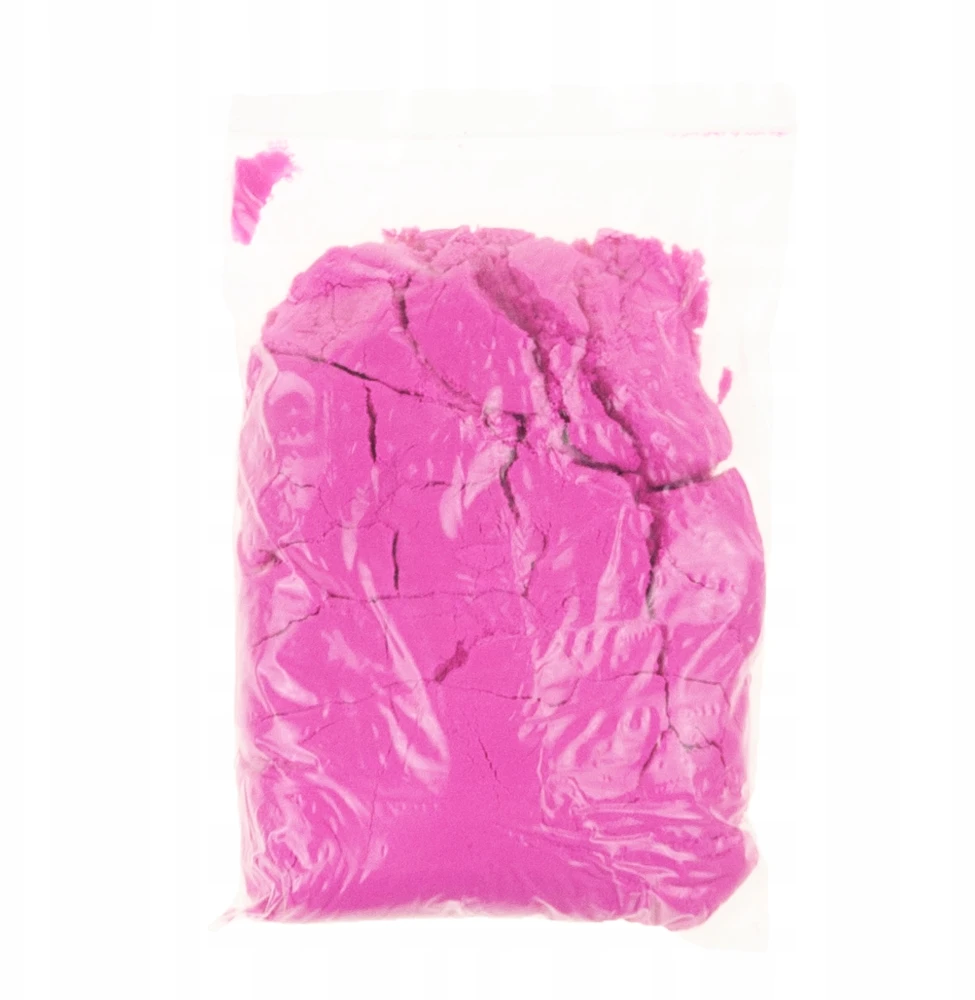 Martom KINETINIS MAGIŠKAS SMĖLIS 1KG SANDLINE COLOR RAUŽIOS PLASTIKOS AKCIJA