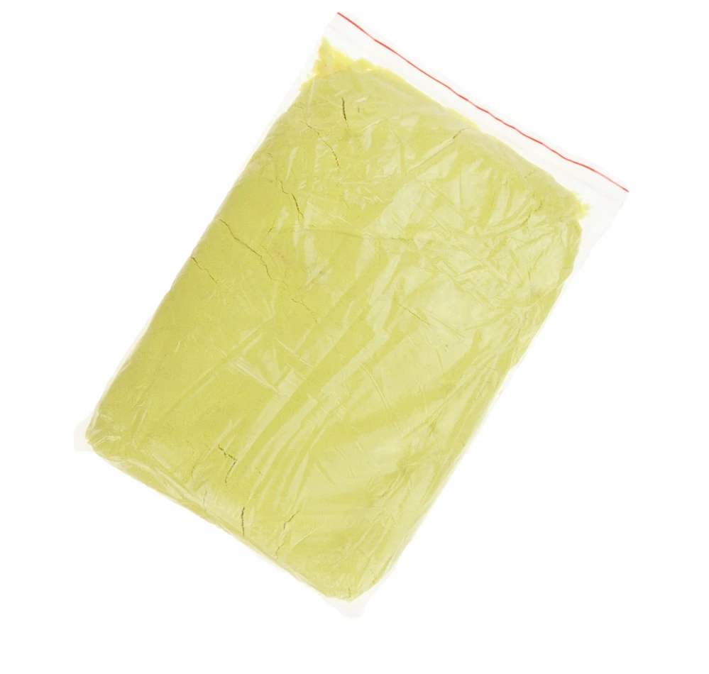 Martom KINETINIS MAGIŠKAS SMĖLIS 1KG SANDLINE SPALVOS GELTONO SMĖLIŲ AKCIJA