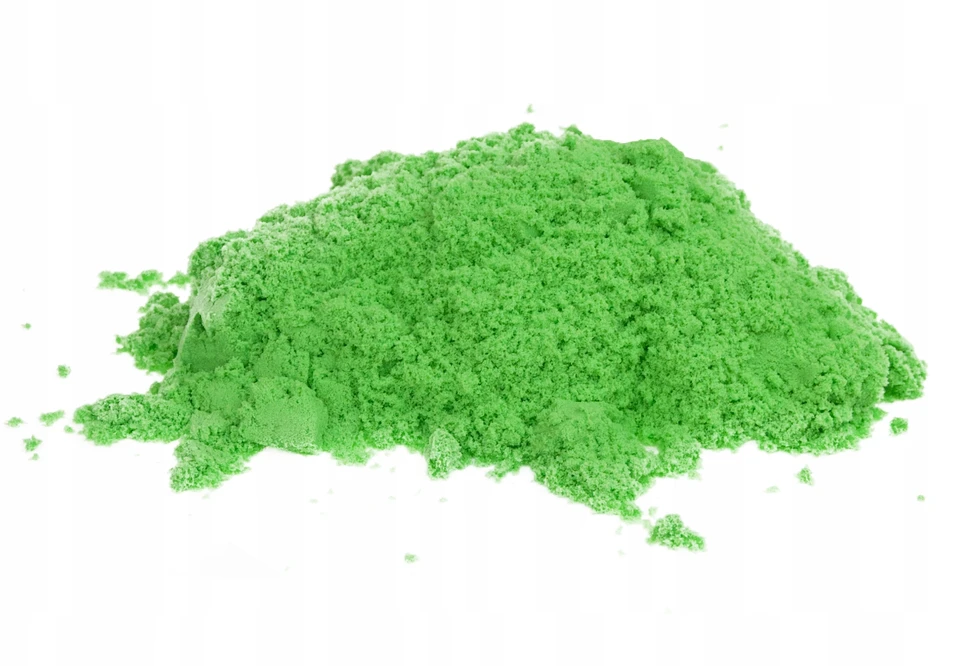 Martom KINETINIS MAGIŠKAS SMĖLIS 1KG SANDLINE COLORS Žalias PLASTIC SUPPLY