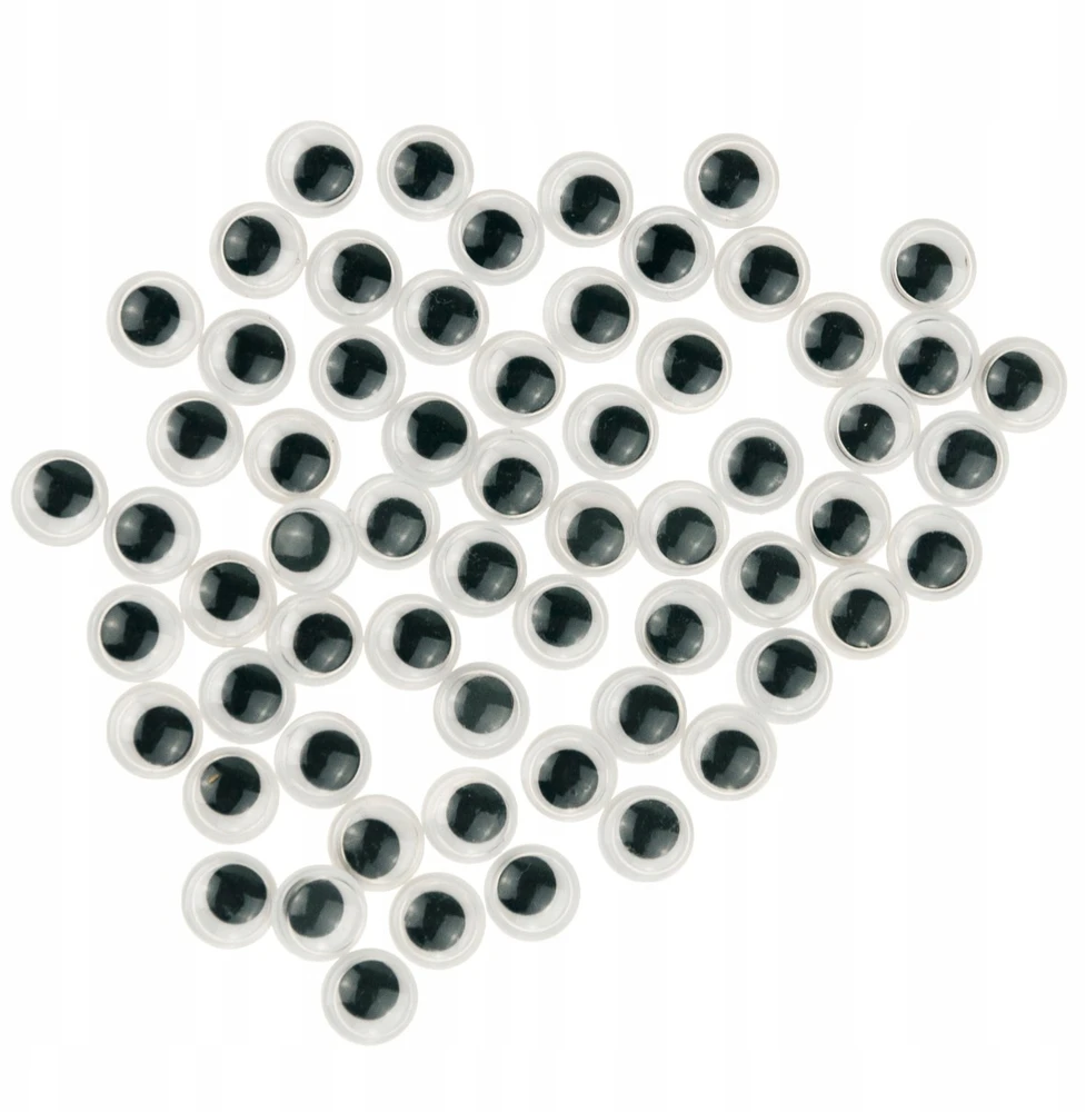 Martom MOVING EYES EYES FOR DECORATION 80 VNT MASCOTS DIY Nėrimas