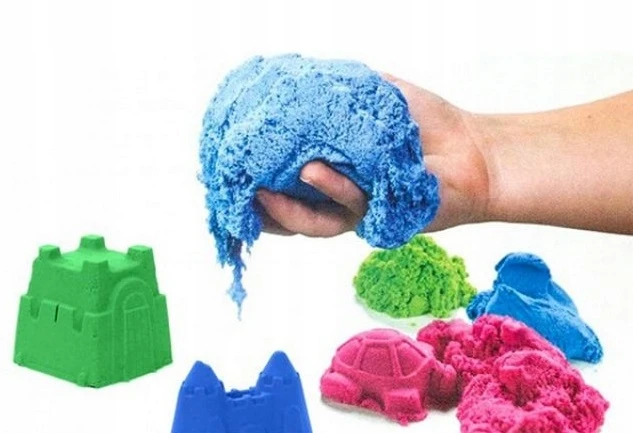 Martom PIASEK KINETYCZNY 1 KG PIASKOWY PIASKOLINA SUPER PLASTYCZNY