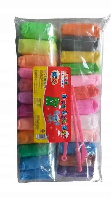 Martom POLYMER PLASTICINE SENSO PUTO MOLIS JAUTINIS MASĖS RINKINYS iš 24