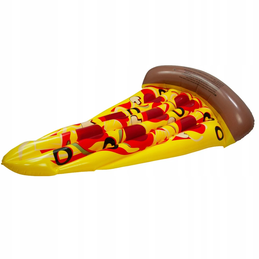 Martom Pripučiamas maudymosi čiužinys Pizza, 158 cm, įvairių spalvų