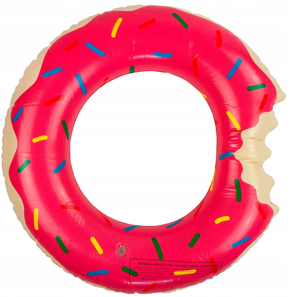 Martom PRIPUKIMAS PAPLŪDŽIO RATAS DONUT DONUT ROŽINIS PLAUKIMO ŽIEDAS BASEINŲ PAplūdIMUI
