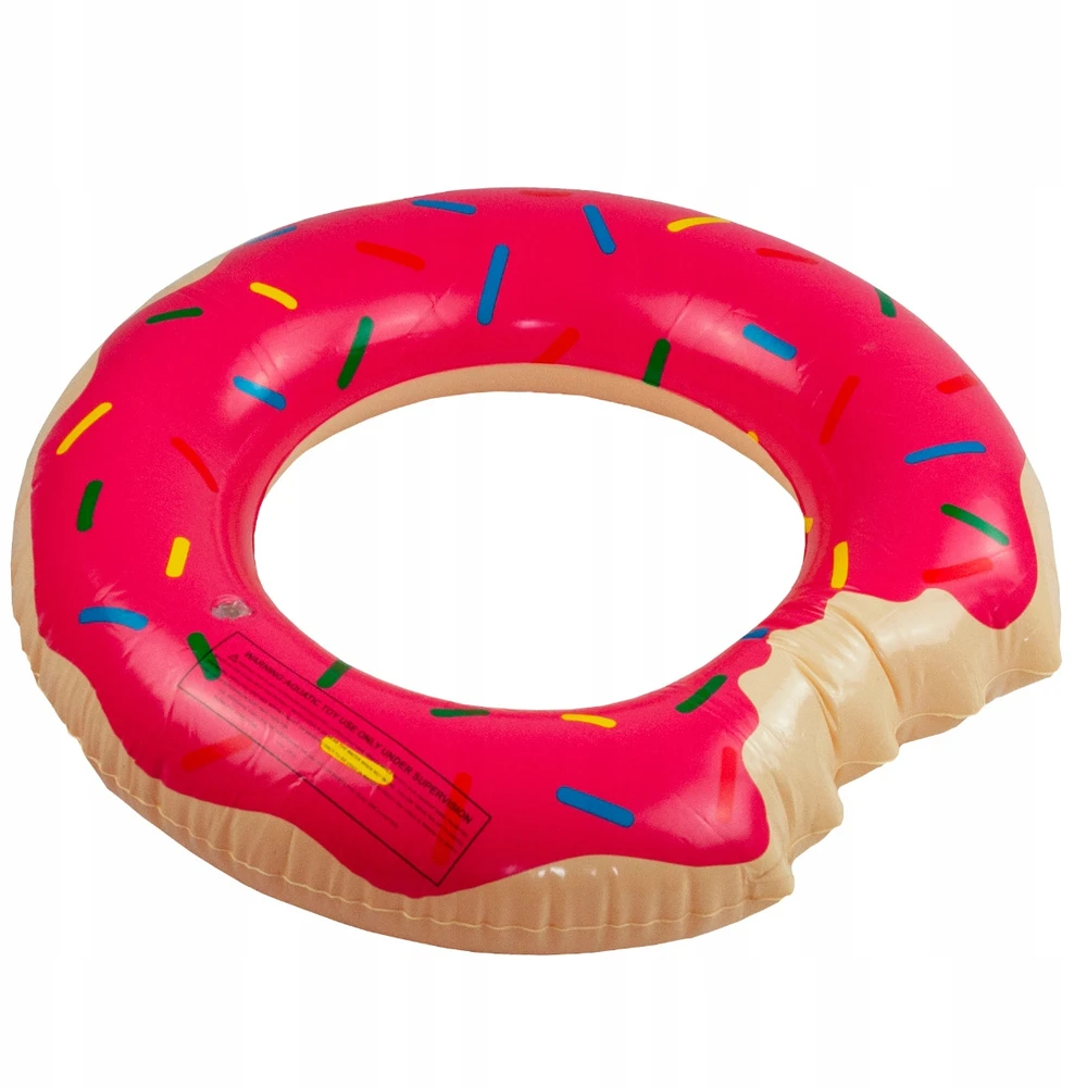 Martom PRIPUKIMAS PAPLŪDŽIO RATAS DONUT DONUT ROŽINIS PLAUKIMO ŽIEDAS BASEINŲ PAplūdIMUI