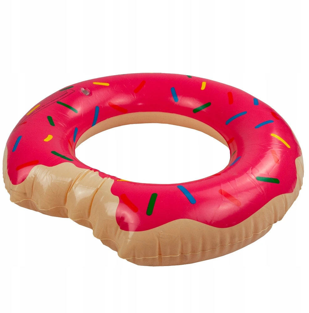 Martom PRIPUKIMAS PAPLŪDŽIO RATAS DONUT DONUT ROŽINIS PLAUKIMO ŽIEDAS BASEINŲ PAplūdIMUI