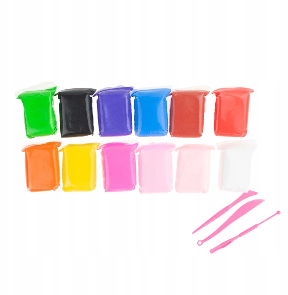Martom PUTO PLASTICINE SENSO POLYMER MOLIS PUTOPLASTIKA MASĖ 12 Vnt.