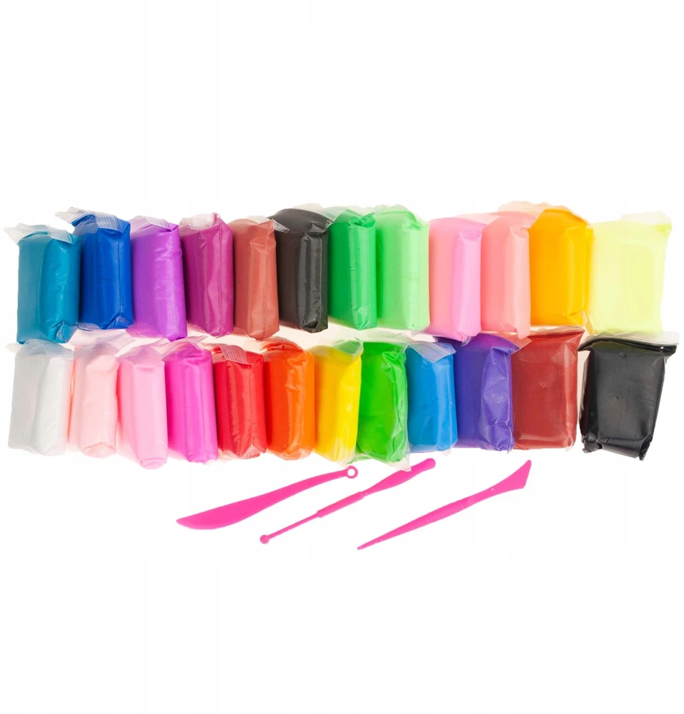 Martom PUTO PLASTICINE SENSO POLYMER MOLIS PUTOPLASTIKOS MASĖ 24 Vnt.