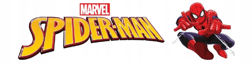 MARVEL Spider-Man DWUSTRONNA, bawełniana pościel na zamek 140x200 cm