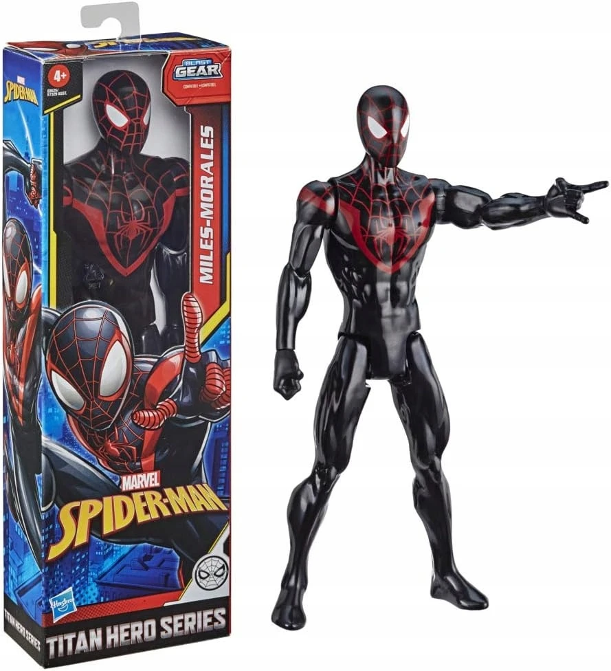 MARVEL Žmogus-voras Miles Morales – HASBRO Titan serija 30 cm pav. – E8525