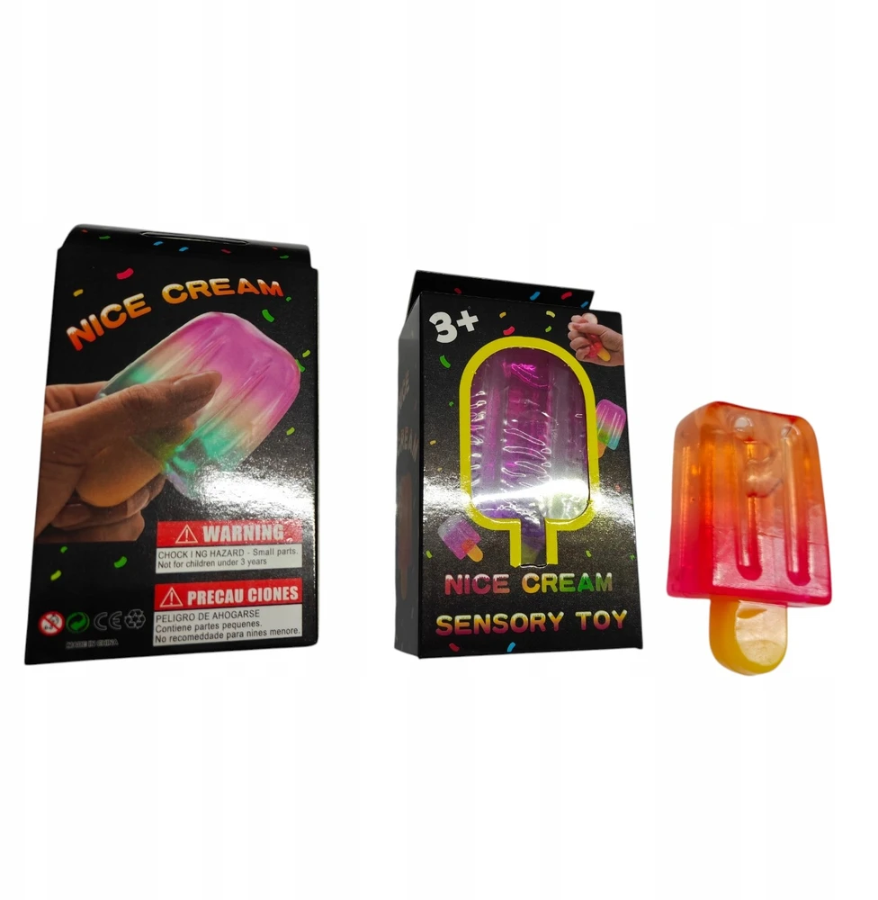 Mas-Tex ICE ICE ant lazdelės anti-stresas squishy Squishy sensorinis lipnus Mochi ADHD