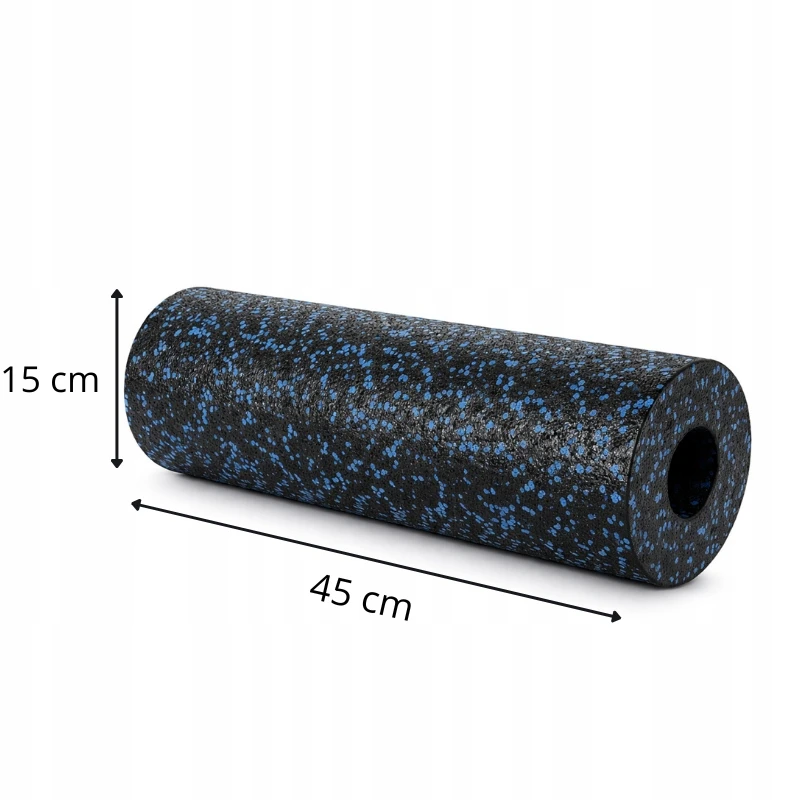 Wozinsky WRM-45 Exercise Roller 45 cm - Juodas