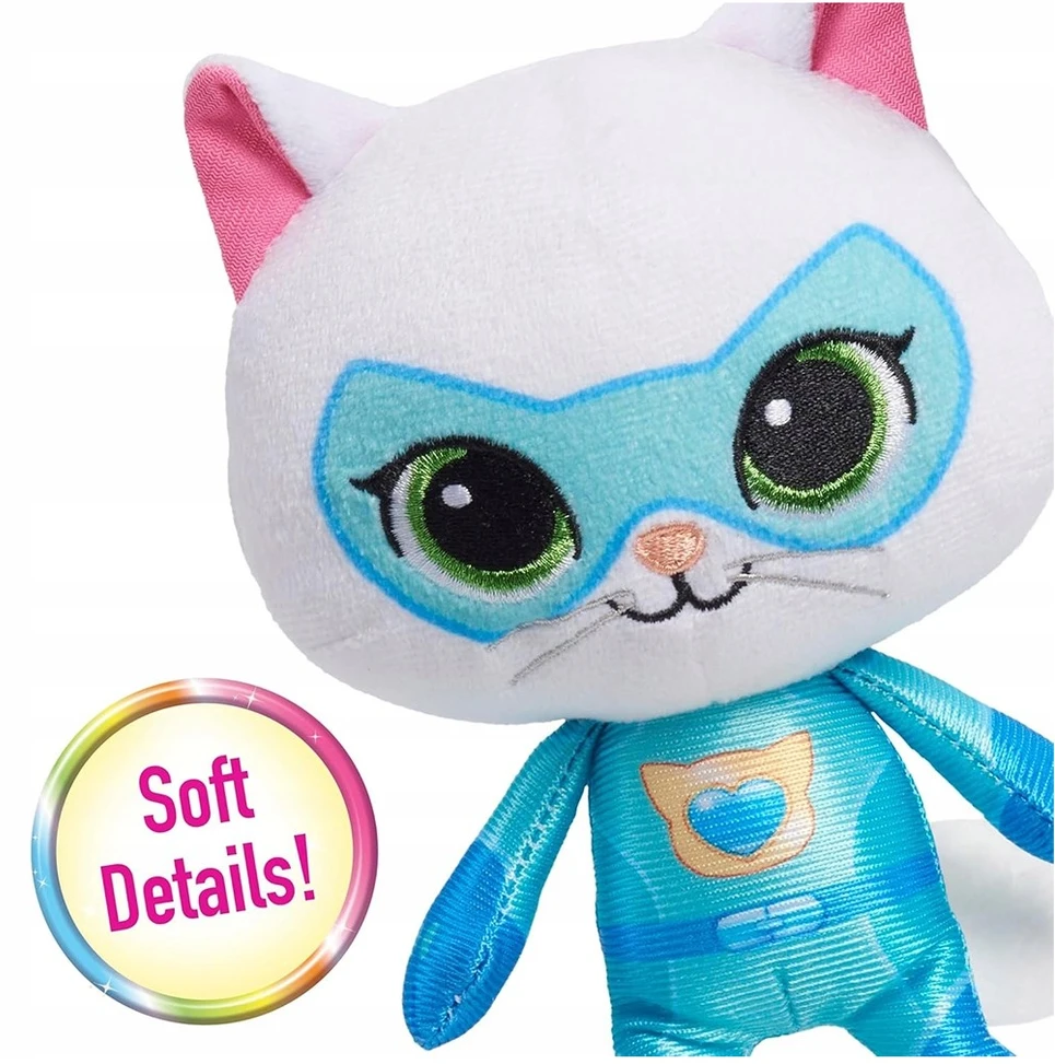 Mascot Supercats SuperKitties Bitsy Kizia pliušinis žaislas 18 cm
