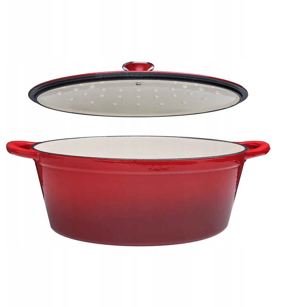 Masivec Ketaus emalio keptuvė 34CM 6,5L MS-001