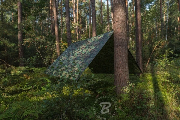 Bradas PLANDEKA KAMUFLAŻOWA 90g 6* 8m CAMOFOREST