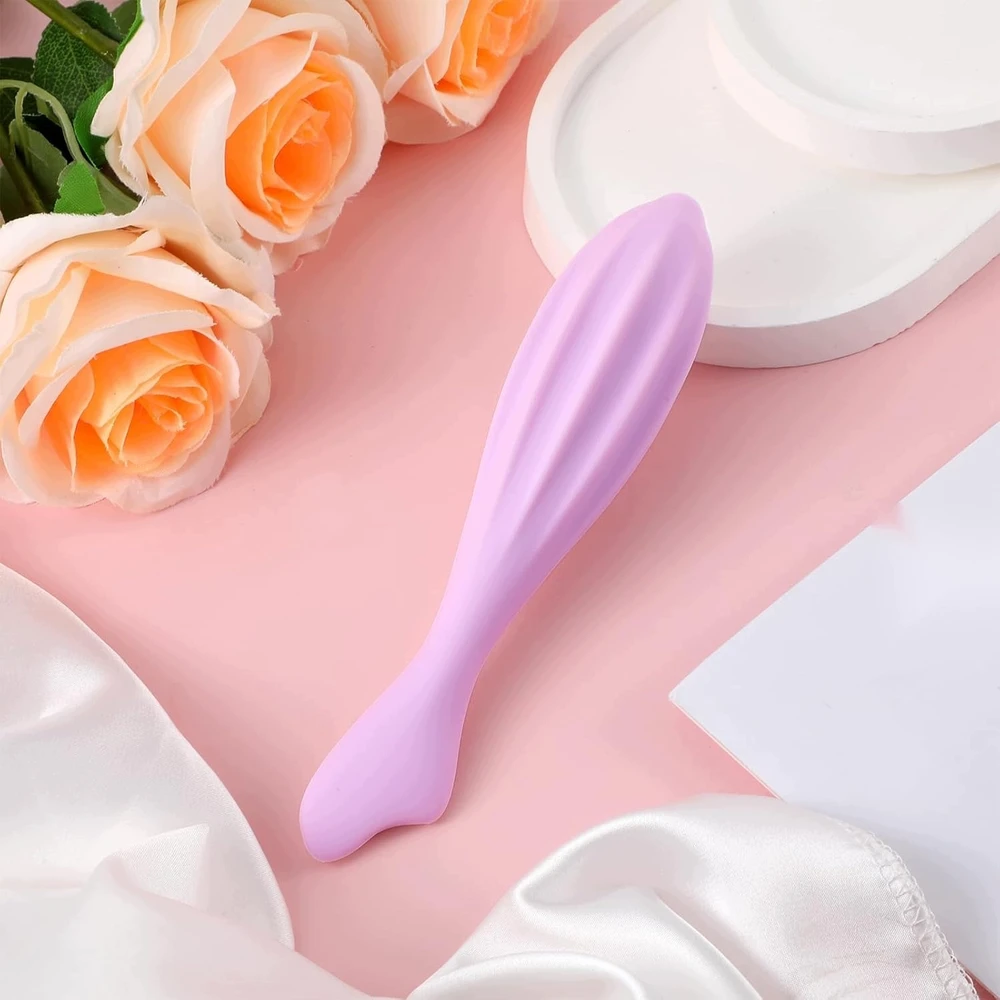 Massa VEIDO MASAŽINIS ROLINIS 174 CM ROŽINĖS SILIKONINĖS STIPRINIMO SOFT SMOOTH