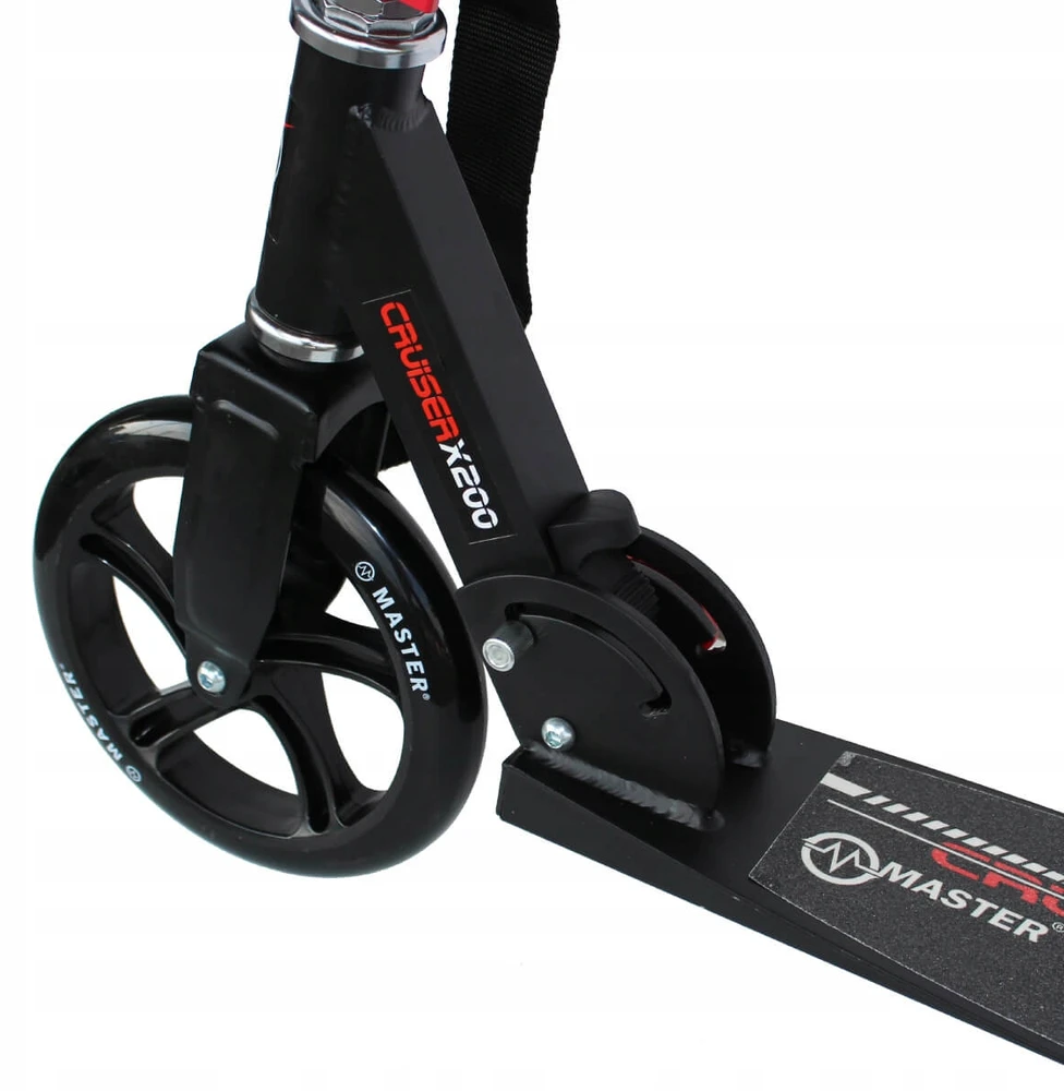 Master Cruiser Juodas 200 mm sulankstomas motoroleris