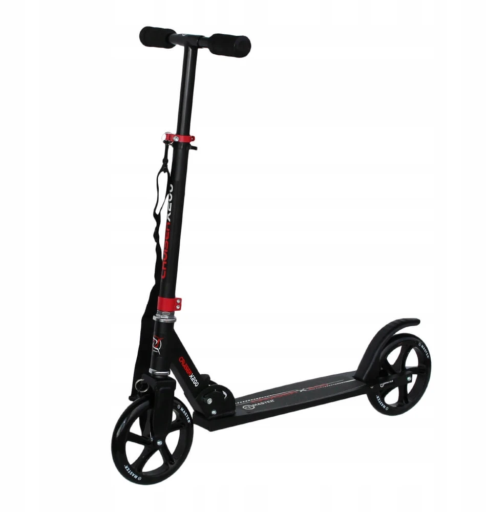 Master Cruiser Juodas 200 mm sulankstomas motoroleris