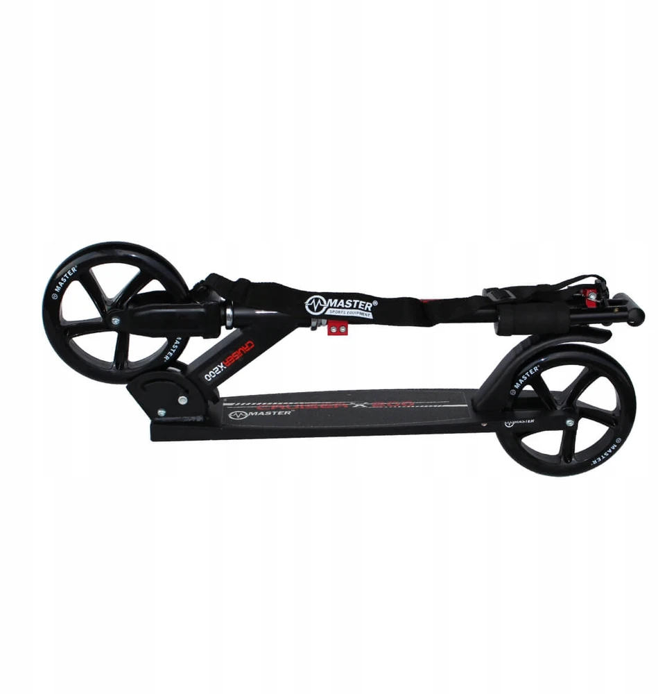 Master Cruiser Juodas 200 mm sulankstomas motoroleris