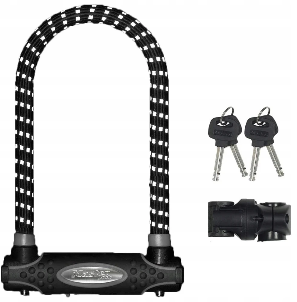 Master Lock Dviračio spyna Masterlock 8195 U-LOCK, juoda