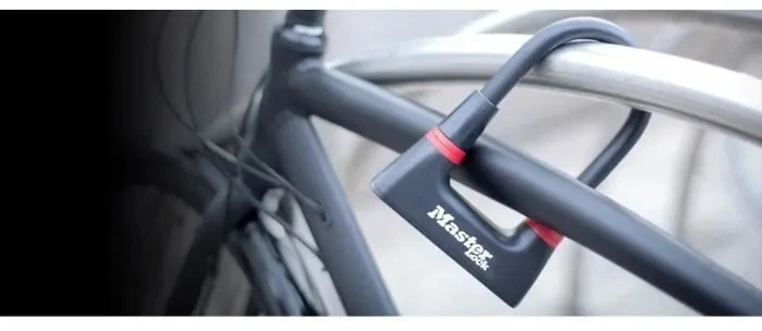 Master Lock Dviračio spyna Masterlock 8278 U-Lock 14mm 80mm 150mm KEY juodas