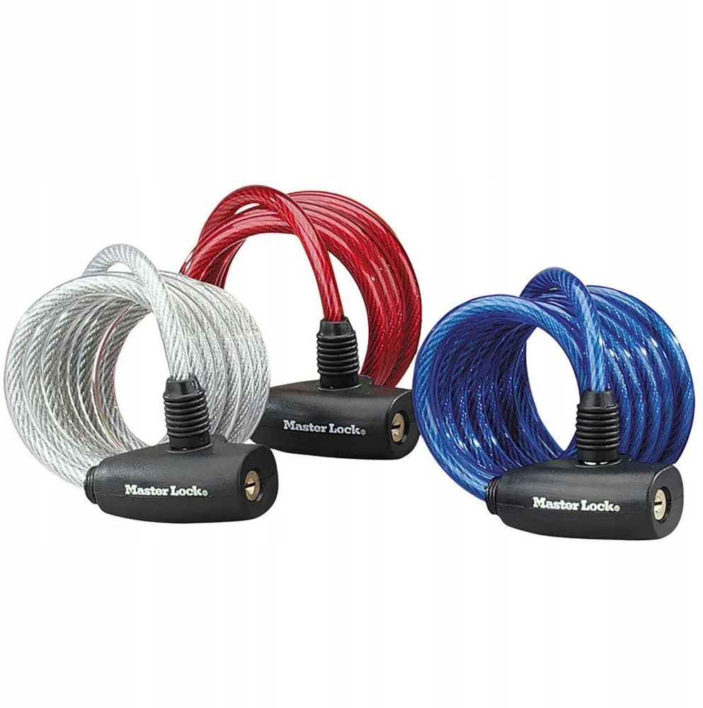 Master Lock MasterLock Quantum dviračio spyna 180 cm raktas 3 vnt.