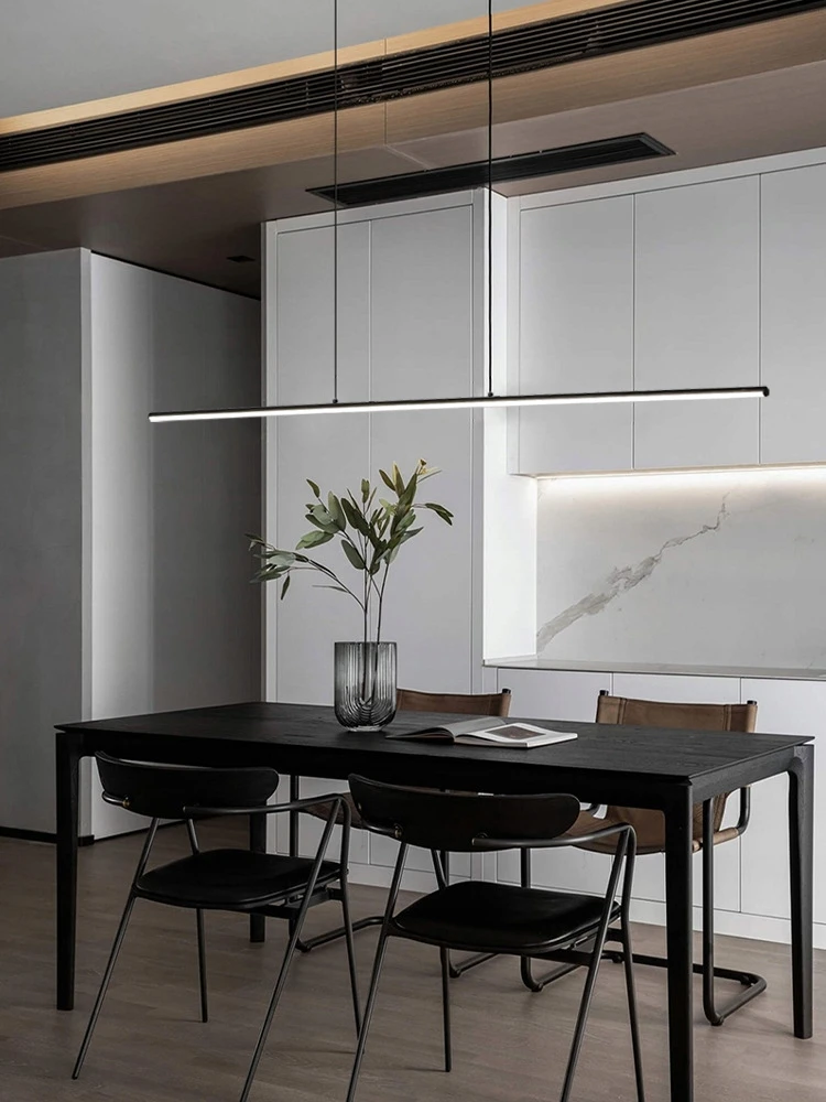 Pakabinamas šviestuvas Masterled Lampa sufitowa wisząca 120cm 4000K LED ŻYRANDOL juoda Mocne jasne światło