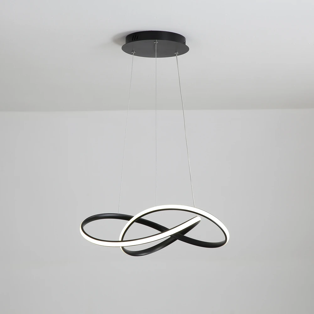 Masterled Lampa Sufitowa Wisząca Żyrandol LED Plafon 4000K balta neutralny nowoczesny