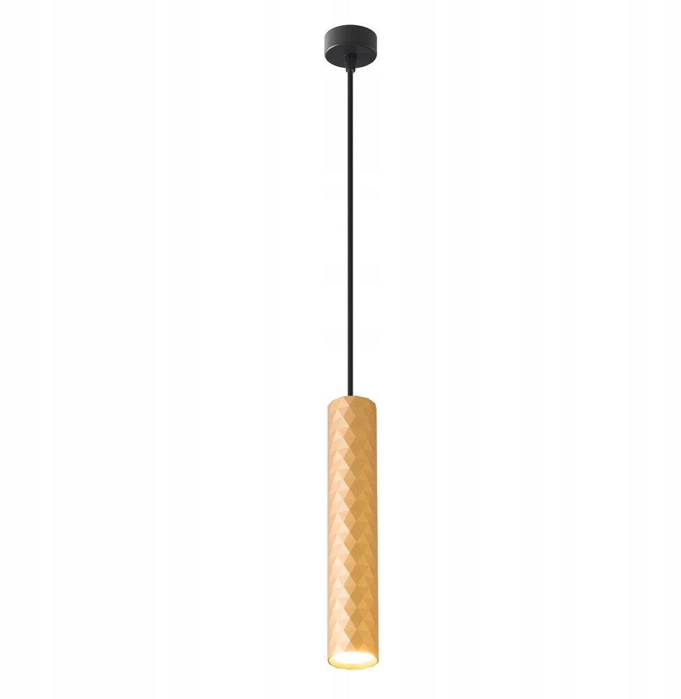 Pakabinamas šviestuvas Masterled LAMPA WISZĄCA GU10 oprawa sufitowa żyrandol Aluminiowa Złota