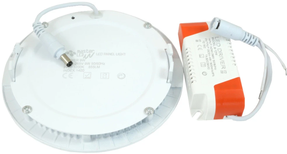 Masterled PANEL LED PODTYNKOWY LAMPA PLAFON OPRAWA 12W Baltas