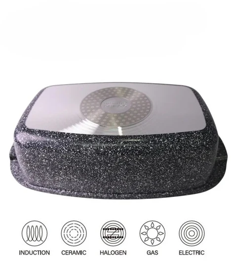 MASTERPAN GRANITE KREPŠELIS 32 CM SU AROMA RANKENĖLIU DANGIU – DIDELIS