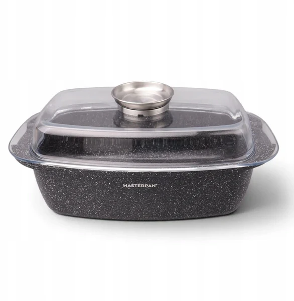 MASTERPAN GRANITE KREPŠELIS 32 CM SU AROMA RANKENĖLIU DANGIU – DIDELIS