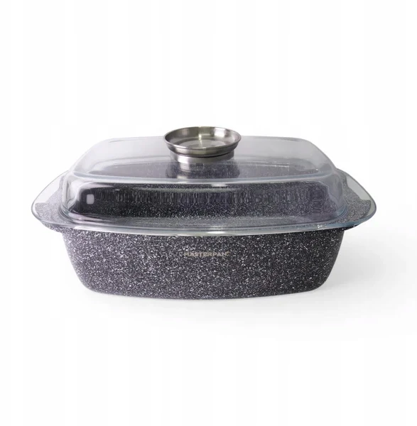 MASTERPAN GRANITE KREPŠELIS 32 CM SU AROMA RANKENĖLIU DANGIU – DIDELIS