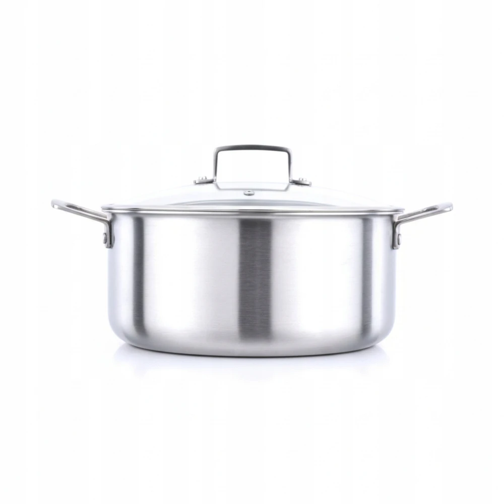 Masterpan NENERŪDIJANČIO PLIENO PUODAS, 28 cm KIETUS KUO