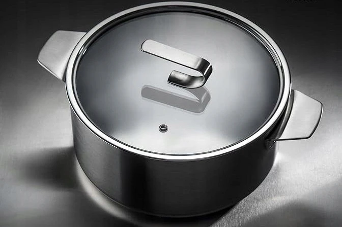 MasterPRO SIGMA puodas su dangčiu, 2,9 L, nerūdijantis plienas