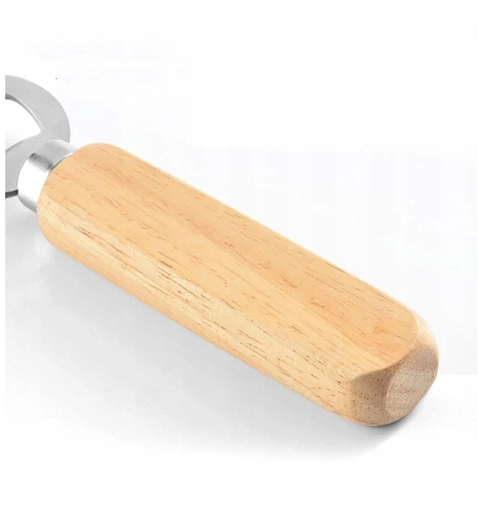 Masyvaus medžio butelių atidarytuvas graviravimui Premium Gift 4 vnt.