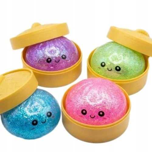 MAT Group ANTISRESAS GNIOTEK GLITTER KUDULINIAI 6cm DĖŽUTĖJE KUDULINIAI