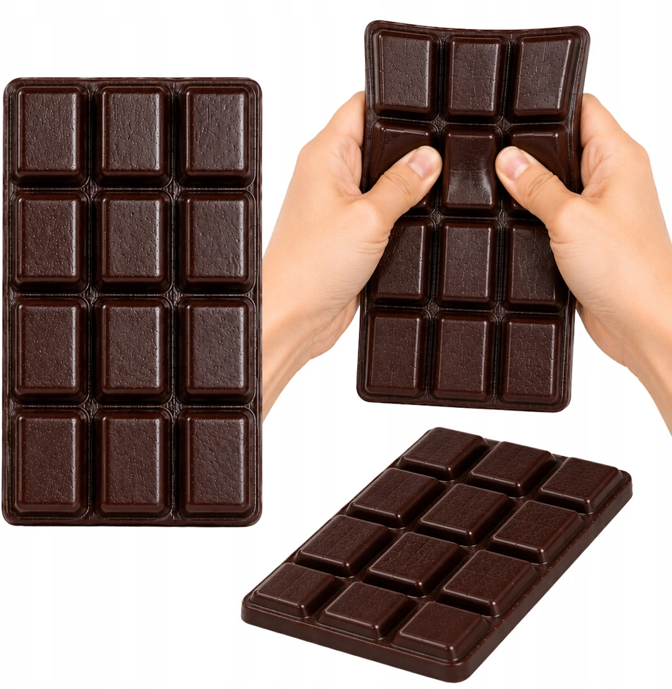 MAT Group Didelis antistresinis Squishy CHOCOLATE Squishy Mochi Soft Sensory HIT