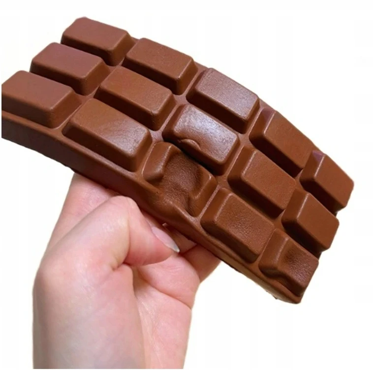 MAT Group Didelis antistresinis Squishy CHOCOLATE Squishy Mochi Soft Sensory HIT