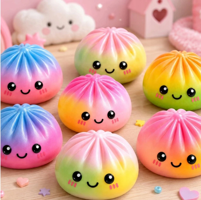 MAT Group Gniotek Anti-stress Dumpling XXL Squishy in a Box Mystery spaustukas